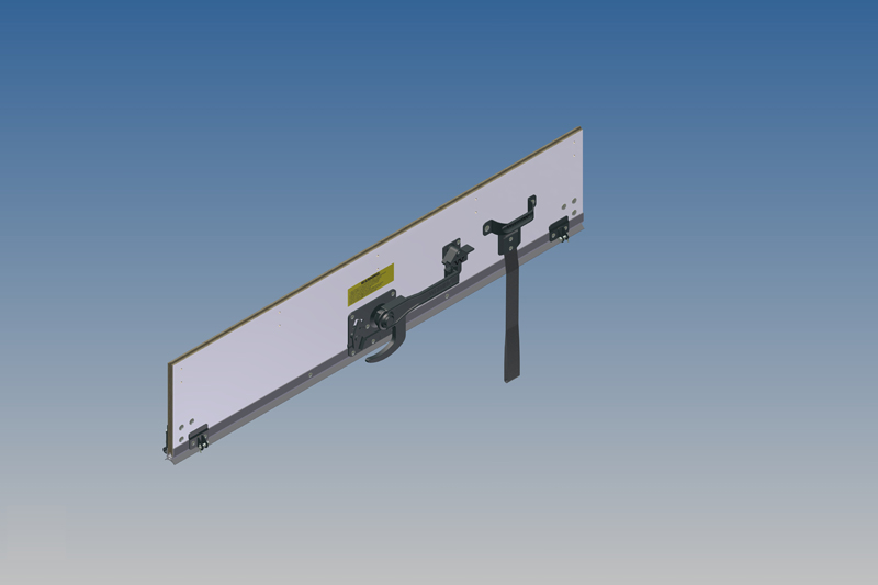 Bottom Panel - 3/4` Plastic With Ship Lap Joint - BottomSeal, With Cutout, Complete Less Lock